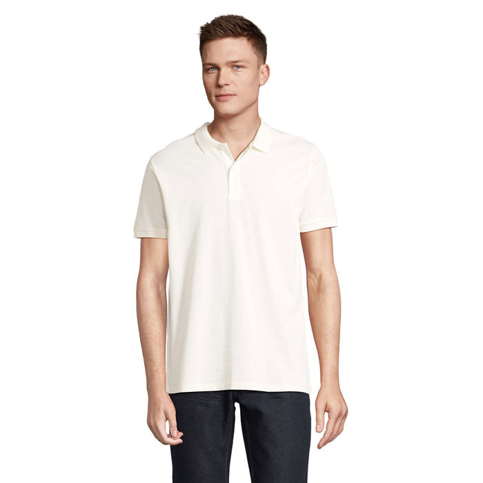 PLANET MEN Polo 170g – Off-White – Größe 3XL