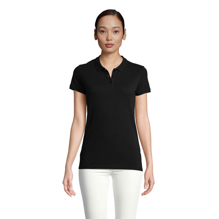PLANET WOMEN Polo 170g – Schwarz – Größe 3XL