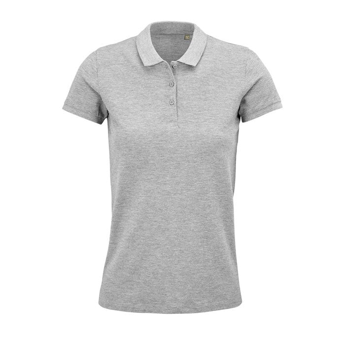 PLANET WOMEN Polo 170g – Grau-Melange 2 – Größe 3XL