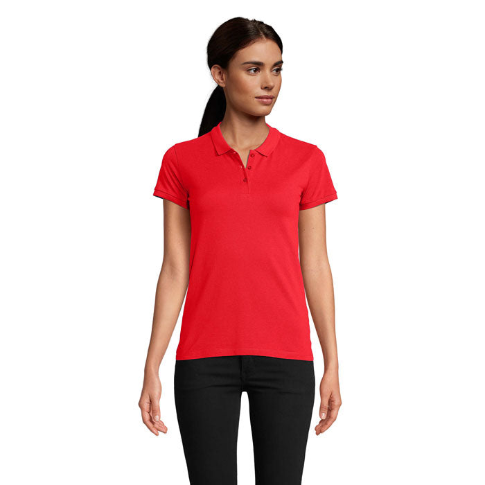 PLANET WOMEN Polo 170g – Red – Größe L
