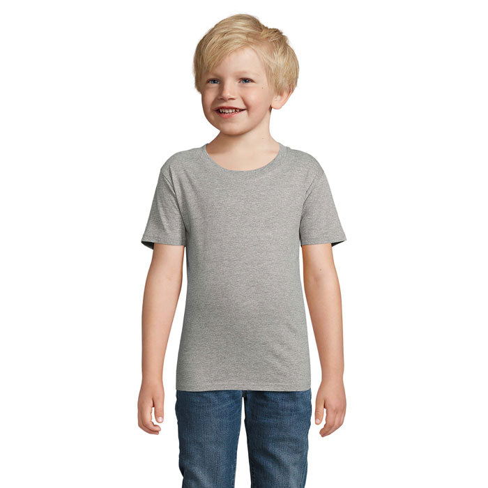 PIONEER KIDS T-SHIRT – Graue Melange – Größe 3XL