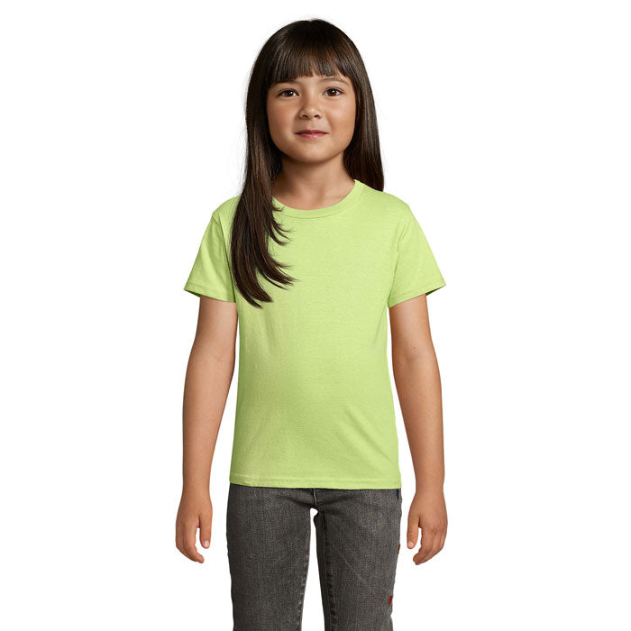 CRUSADER KIDS CRUSADER KINDERT-SHIRT 150g – Apple Green – Größe M