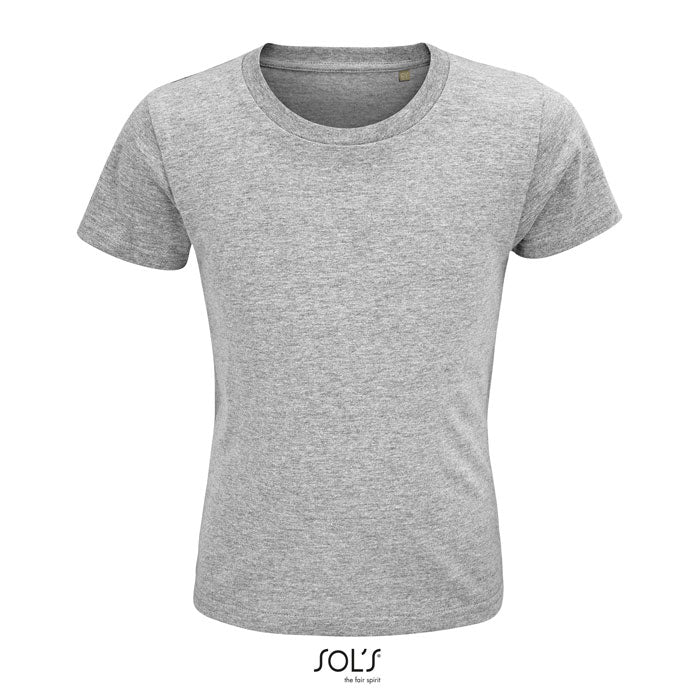 CRUSADER KIDS CRUSADER KINDERT-SHIRT 150g – Graue Melange – Größe 3XL
