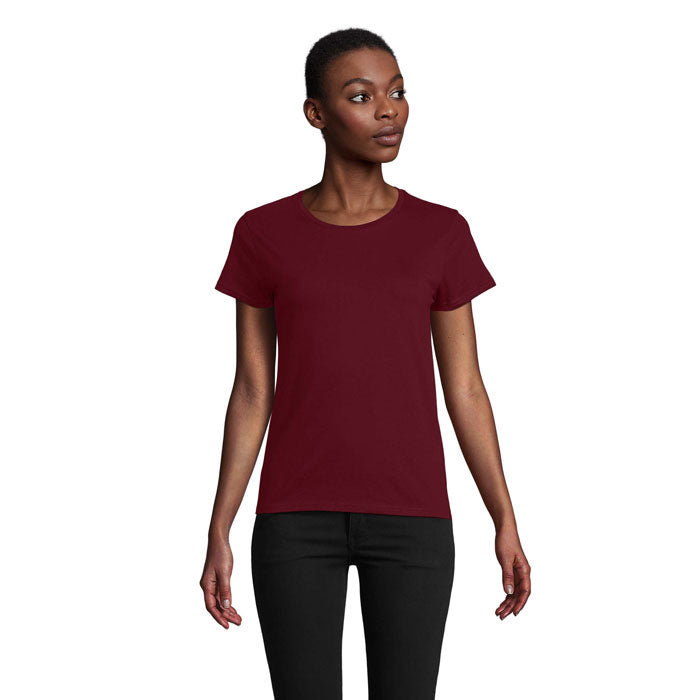CRUSADER WOMEN T-Shirt 150g – Burgundy – Größe L