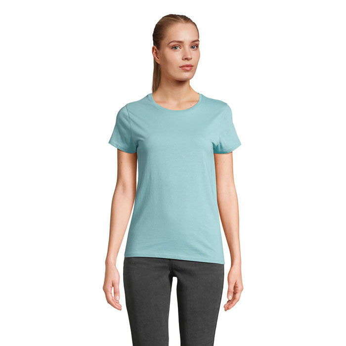 CRUSADER WOMEN T-Shirt 150g – Pool Blue – Größe L