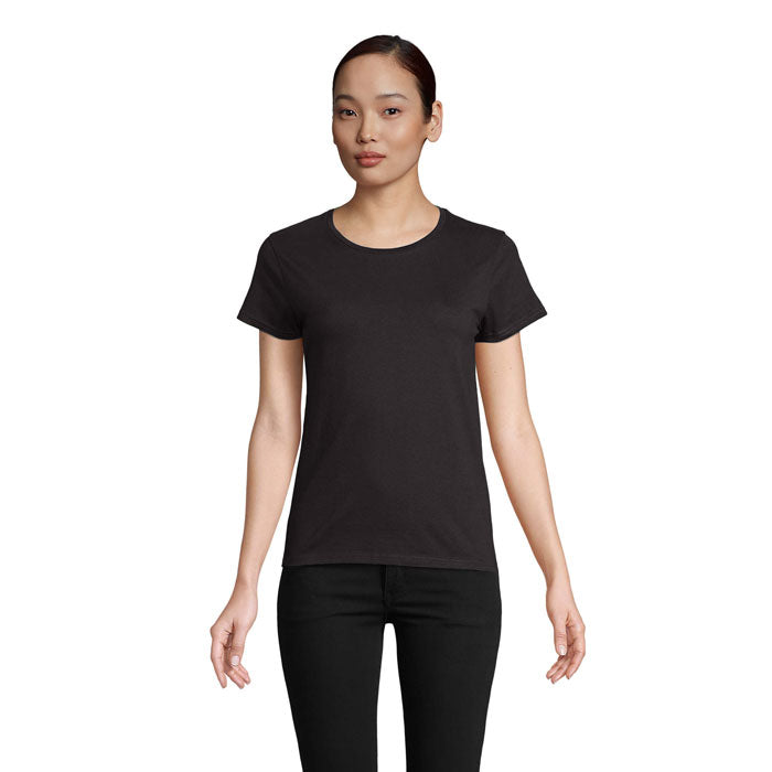 CRUSADER WOMEN T-Shirt 150g – Deep Black – Größe 3XL