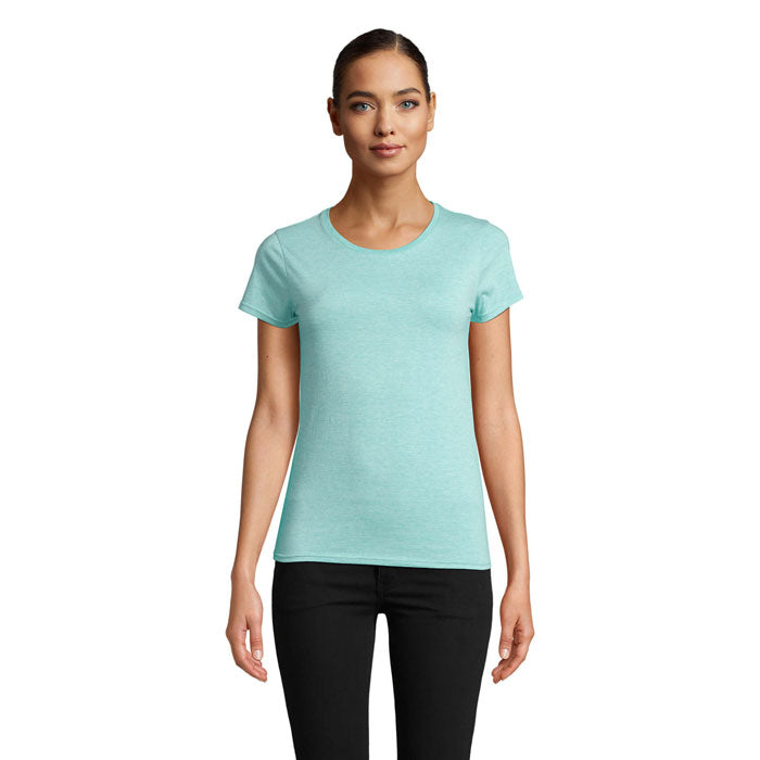 CRUSADER WOMEN T-Shirt 150g – Heather Light Green – Größe L