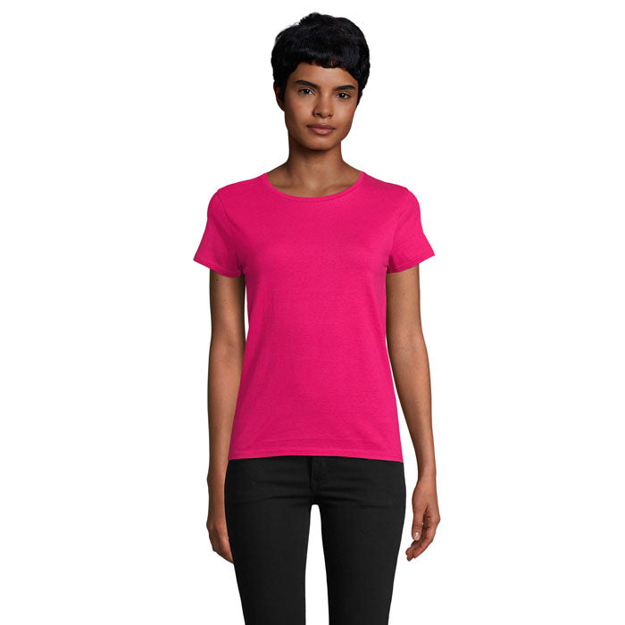 CRUSADER WOMEN T-Shirt 150g – Fuchsia – Größe L