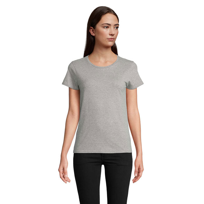 CRUSADER WOMEN T-Shirt 150g – Graue Melange – Größe 3XL