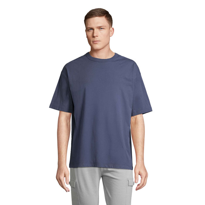BOXY MEN T-SHIRT OVERSIZE – Denim – Größe L