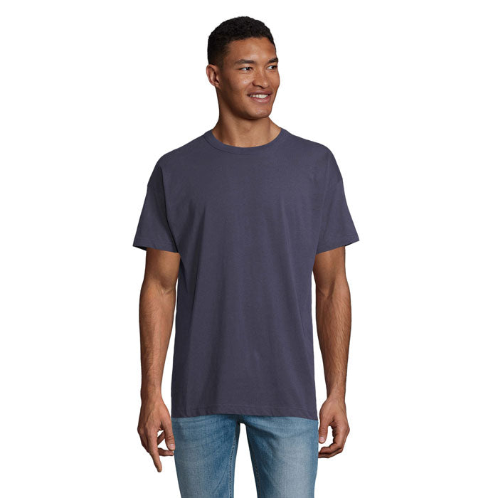 BOXY MEN T-SHIRT OVERSIZE – French Navy – Größe L
