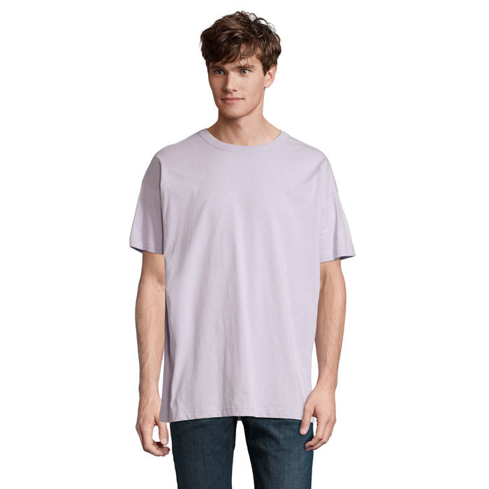 BOXY MEN T-SHIRT OVERSIZE – Lilac – Größe L