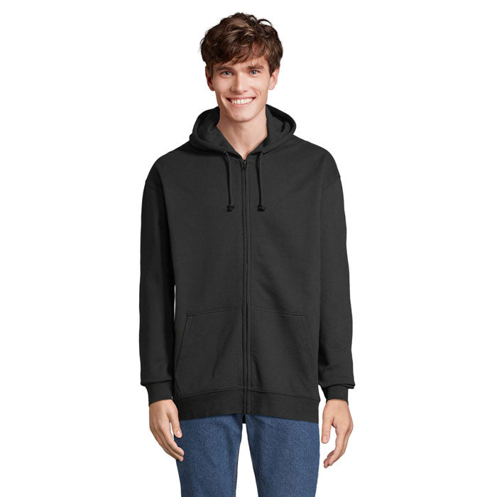CARTER Full Zip Hoodie – Schwarz – Größe 3XL