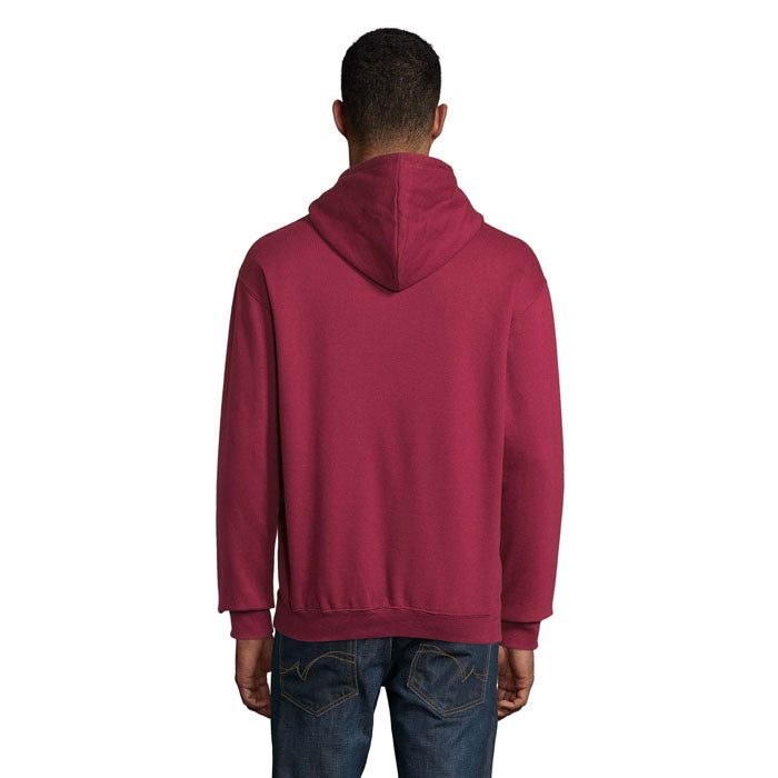 CONDOR Unisex Hoodie – Burgundy – Größe XXS
