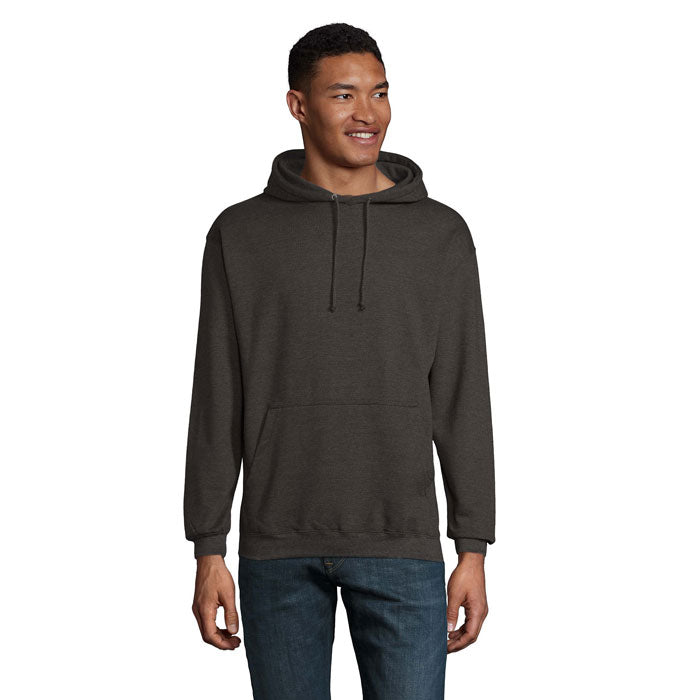 CONDOR Unisex Hoodie – Charcoal Melange – Größe 3XL