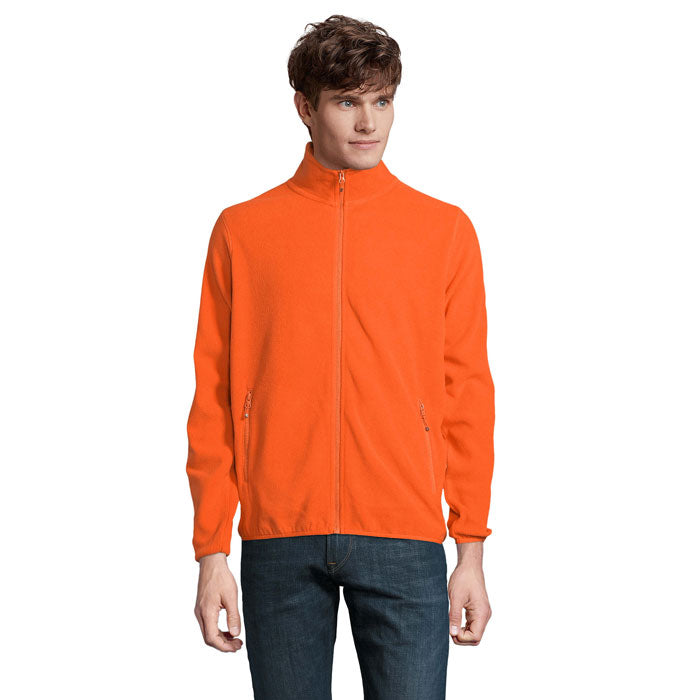 FACTOR MEN FACTOR HERREN MICROFLEECE – Orange – Größe 3XL