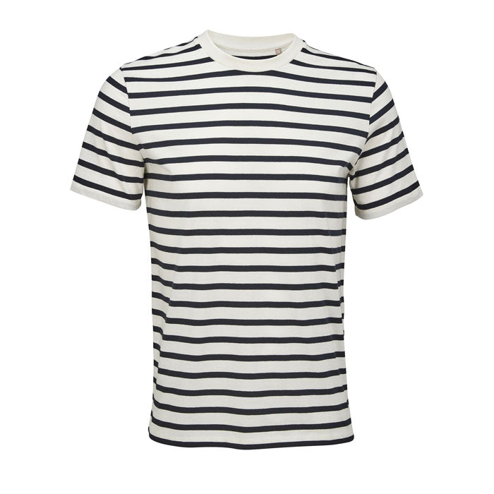 LEGEND T-Shirt Bio 175g – Off White| Navy – Größe 3XL