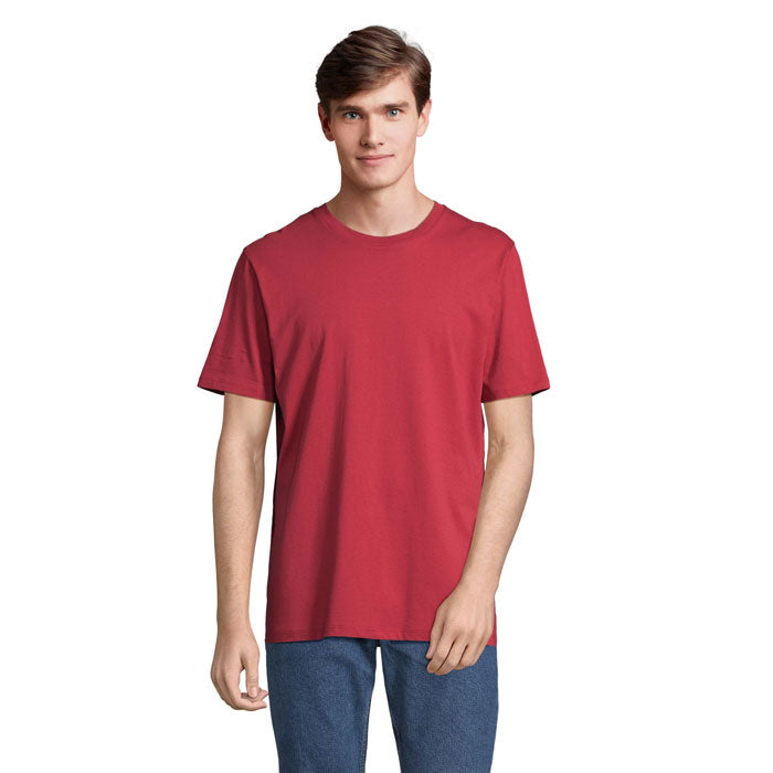 LEGEND T-Shirt Bio 175g – Folk Red Twin – Größe 3XL