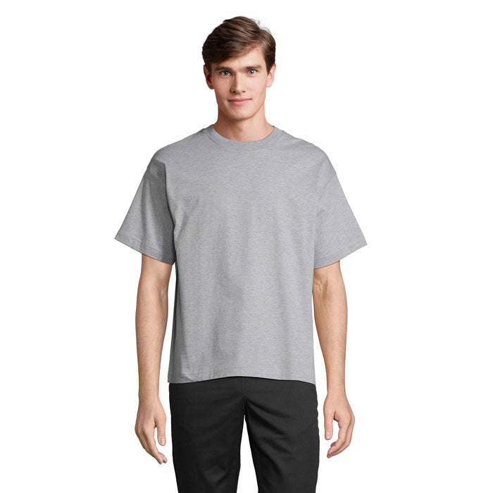 LEGACY OVERSIZED T-SHIRT – Grau-Melange 2 – Größe 3XL