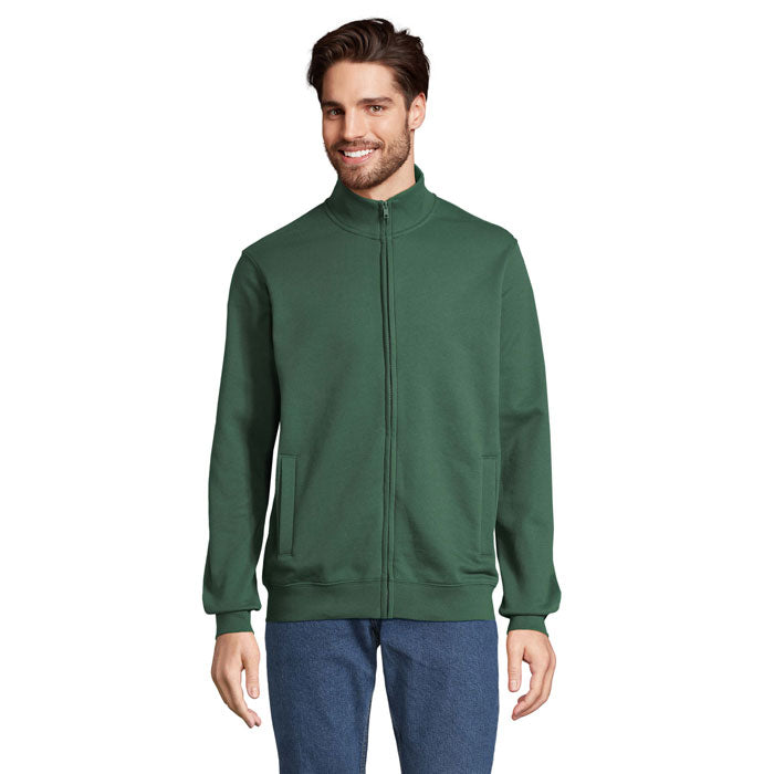 COOPER SWEATSHIRT FULL ZIP – Bottle Green – Größe XL