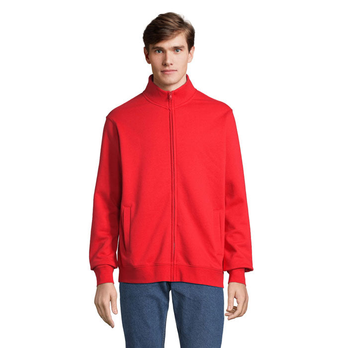 COOPER SWEATSHIRT FULL ZIP – Bright Red – Größe XL