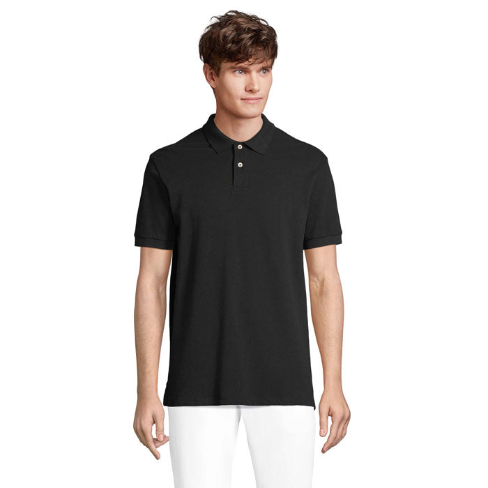 PACIFIC HERREN POLO – Schwarz – Größe 3XL