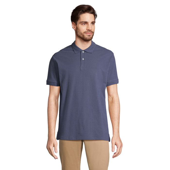PACIFIC HERREN POLO – Denim – Größe L