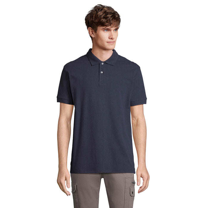 PACIFIC HERREN POLO – French Navy – Größe 3XL
