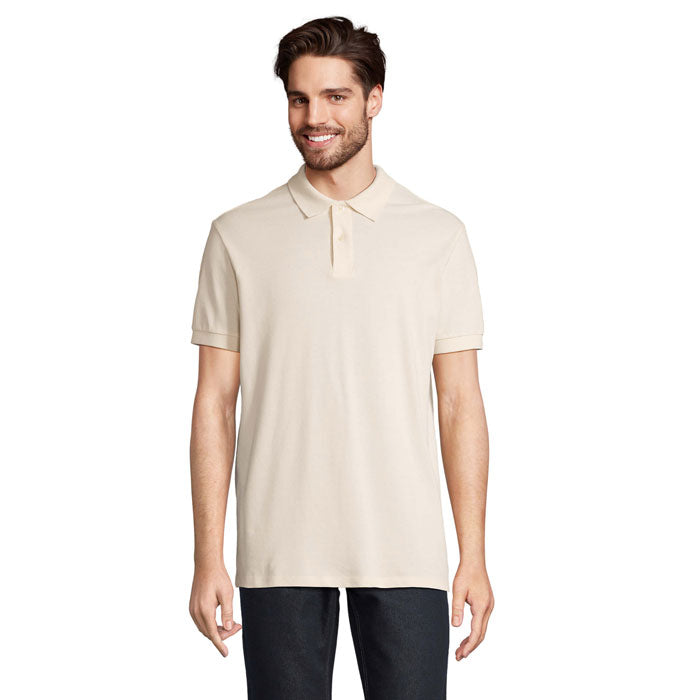 PACIFIC HERREN POLO – Natural – Größe L