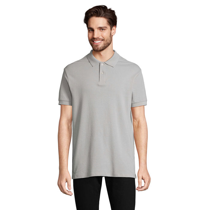 PACIFIC HERREN POLO – Pure Grey – Größe L