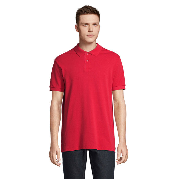 PACIFIC HERREN POLO – Red – Größe 3XL