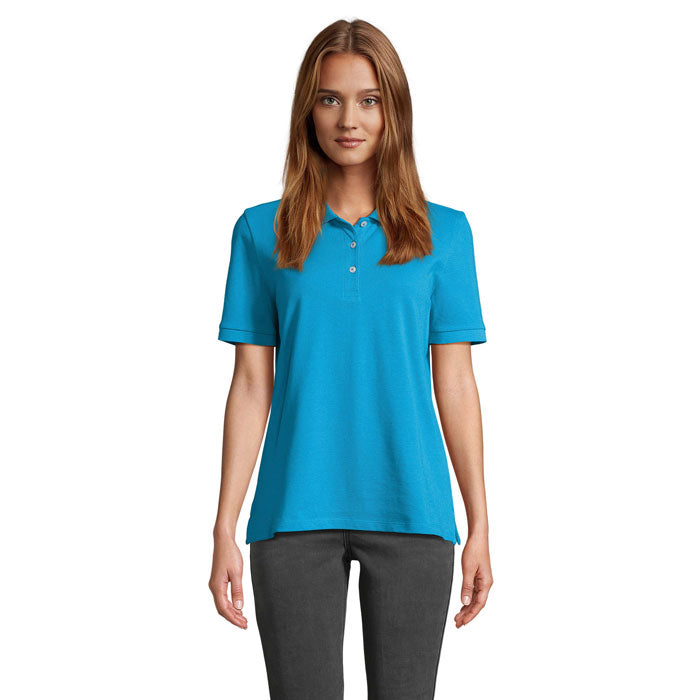 PACIFIC WOMEN PACIFIC DAMEN POLO – Aqua – Größe L