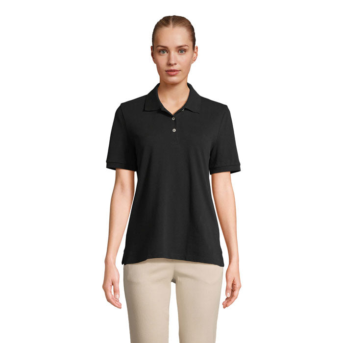 PACIFIC WOMEN PACIFIC DAMEN POLO – Schwarz – Größe 3XL