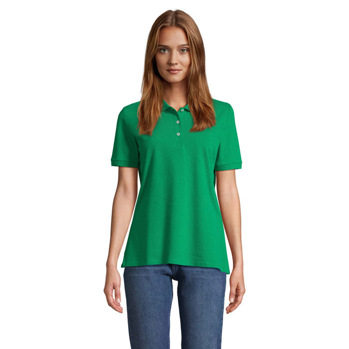 PACIFIC WOMEN PACIFIC DAMEN POLO – Kelly Green – Größe L