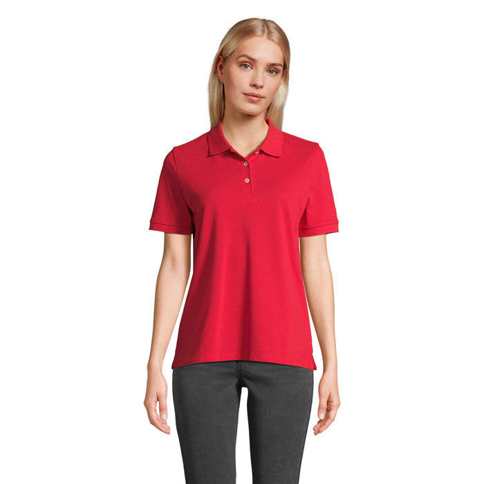 PACIFIC WOMEN PACIFIC DAMEN POLO – Red – Größe 3XL