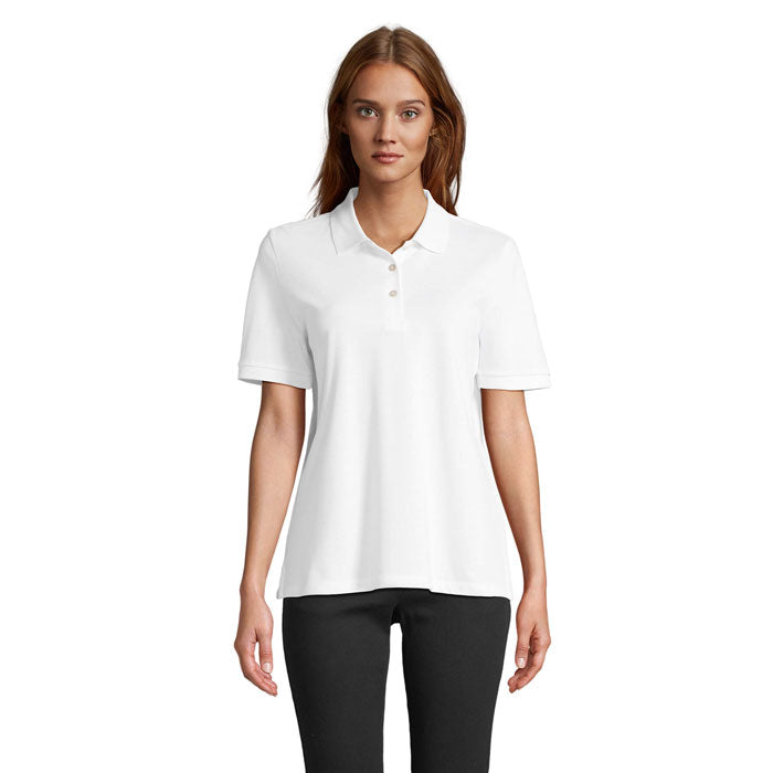 PACIFIC WOMEN PACIFIC DAMEN POLO – White – Größe 3XL