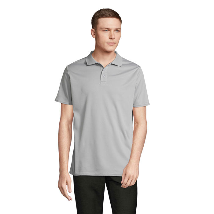PITCHER UNISEX POLO – Pure Grey – Größe 3XL