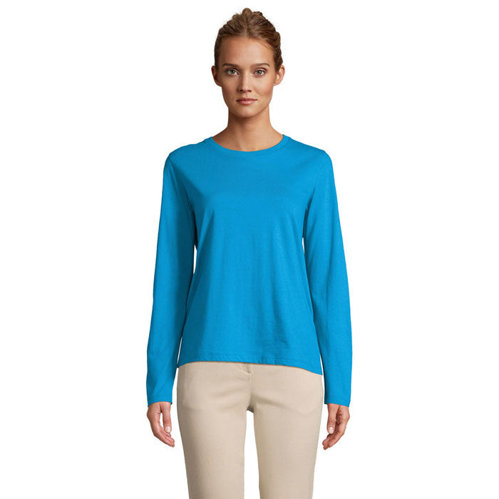 MONARCH WOMEN MONARCH DAMEN T-SHIRTS – Aqua – Größe L