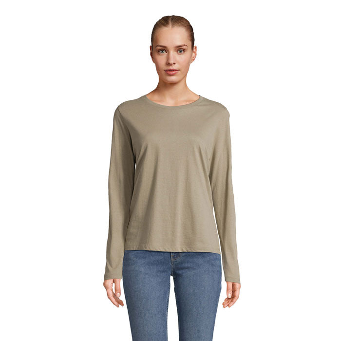 MONARCH WOMEN MONARCH DAMEN T-SHIRTS – Khaki – Größe L