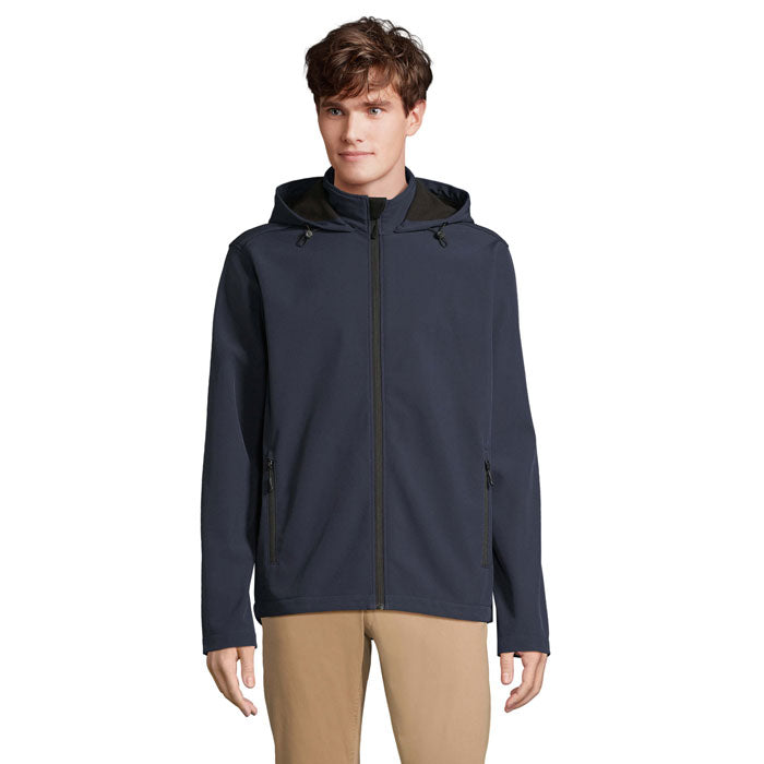 RACE HOODED MEN RACE HERREN-KAPUZENJACKE – French Navy – Größe 3XL