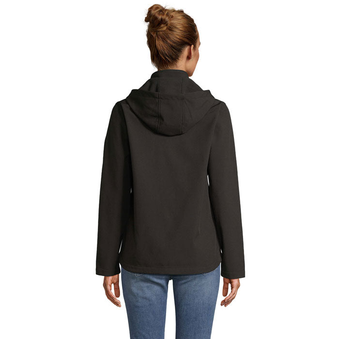 RACE HOODED WOMEN RACE DAMEN-KAPUZENJACKE
