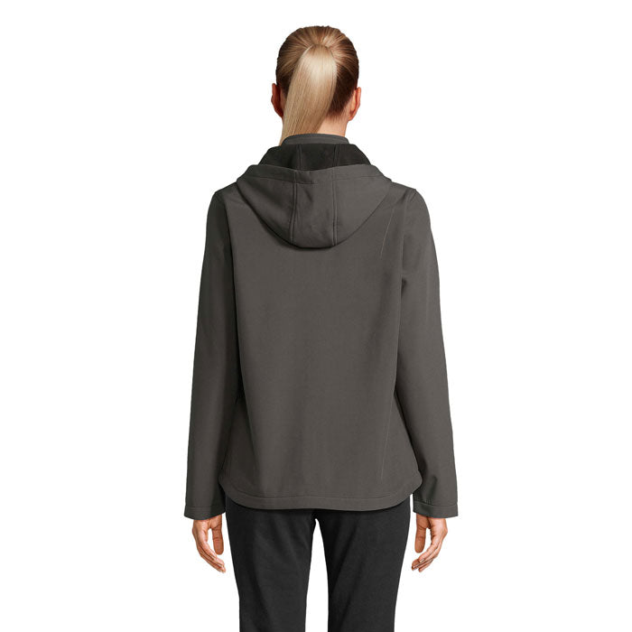 RACE HOODED WOMEN RACE DAMEN-KAPUZENJACKE