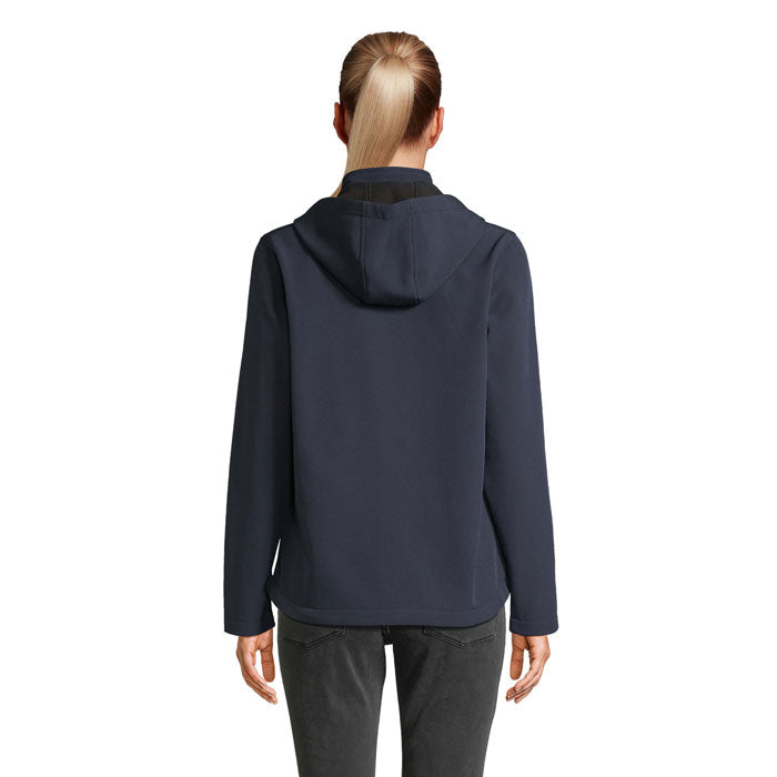 RACE HOODED WOMEN RACE DAMEN-KAPUZENJACKE