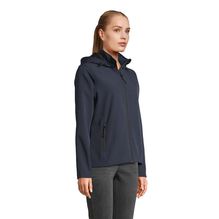 RACE HOODED WOMEN RACE DAMEN-KAPUZENJACKE