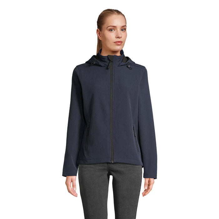 RACE HOODED WOMEN RACE DAMEN-KAPUZENJACKE – French Navy – Größe 3XL