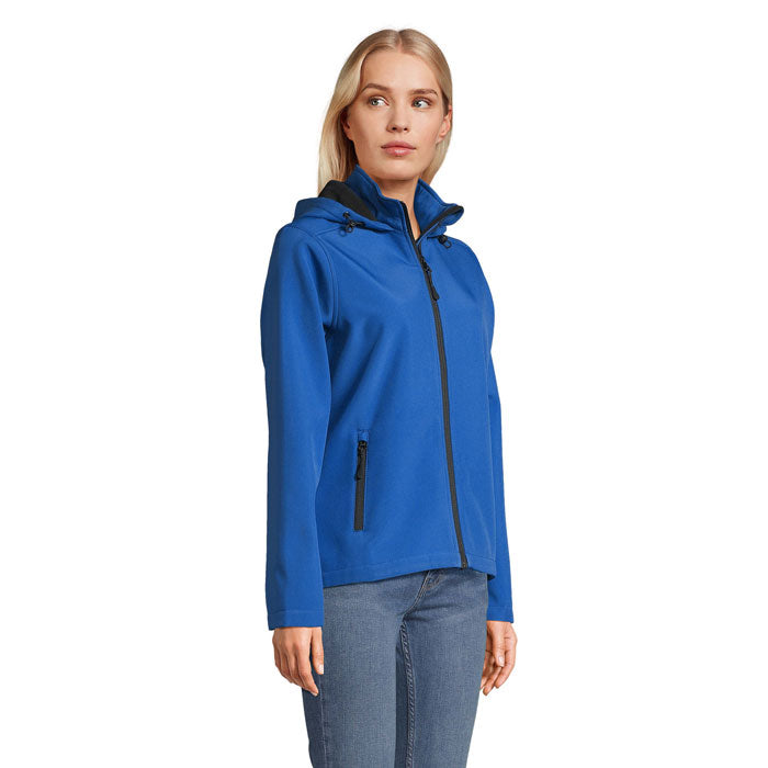 RACE HOODED WOMEN RACE DAMEN-KAPUZENJACKE