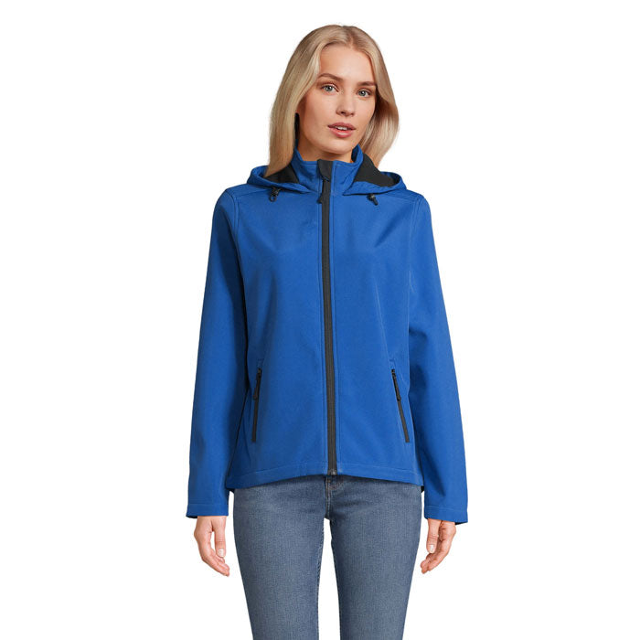 RACE HOODED WOMEN RACE DAMEN-KAPUZENJACKE – Royal Blue – Größe 3XL