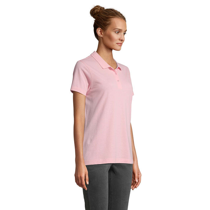 PULSE WOMEN PULSE DAMEN POLO – Bonbon Rosa – Größe L