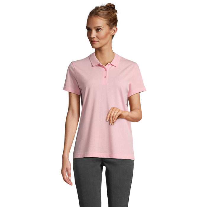 PULSE WOMEN PULSE DAMEN POLO – Bonbon Rosa – Größe M