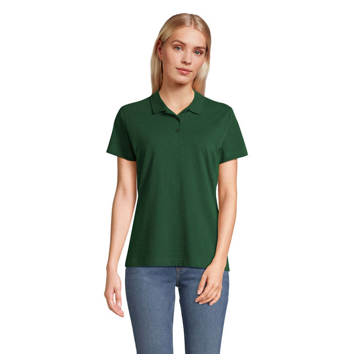 PULSE WOMEN PULSE DAMEN POLO – Bottle Green – Größe L